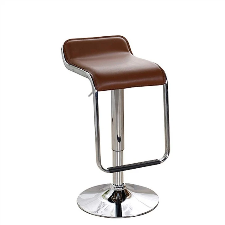Tabouret de bar pivotant à hauteur réglable