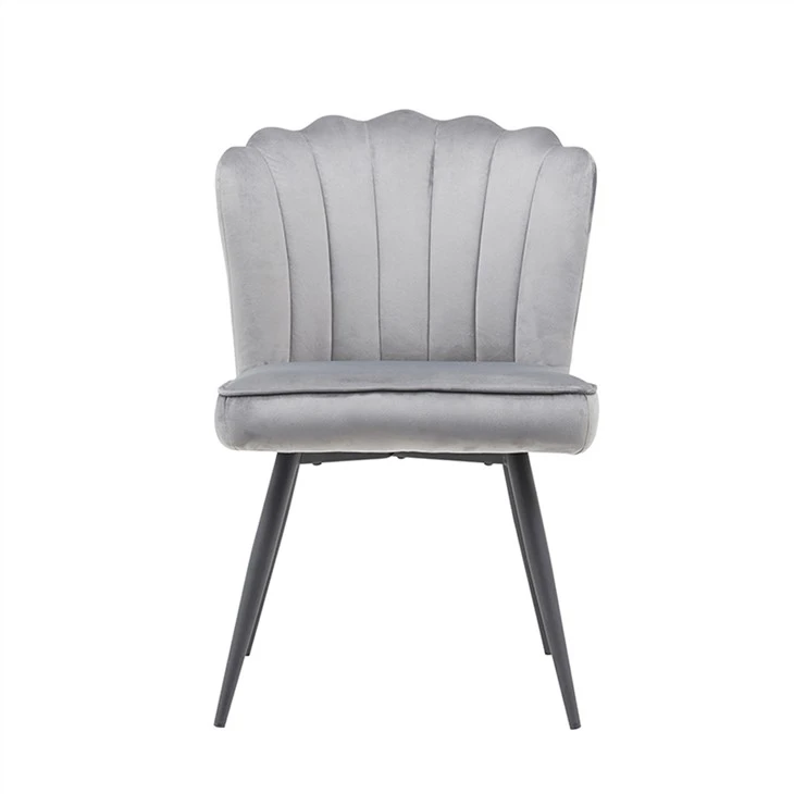 Chaise de loisirs avec housse en tissu velours
