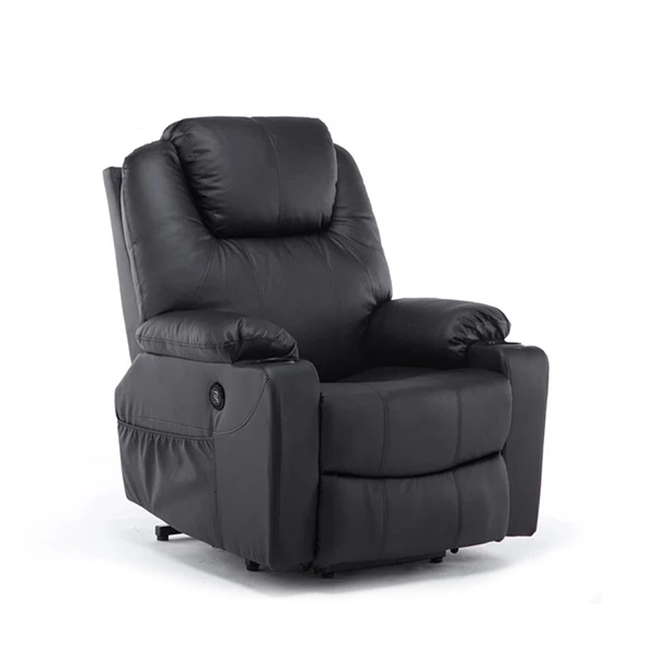 Canapé inclinable électrique confortable en cuir PU