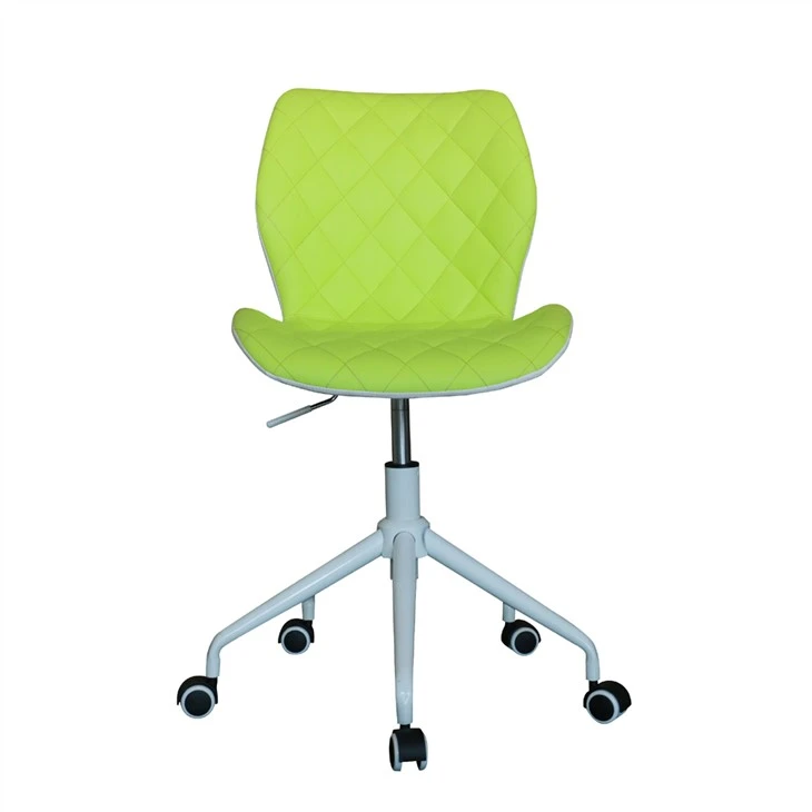 Chaise de bureau pivotante avec housse en PU