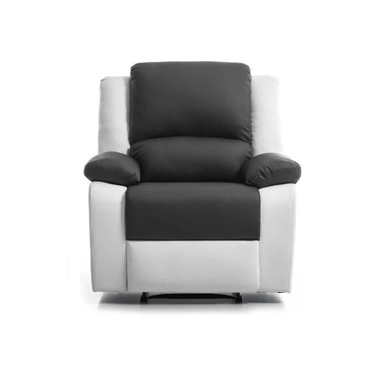 Canapé simple inclinable en cuir