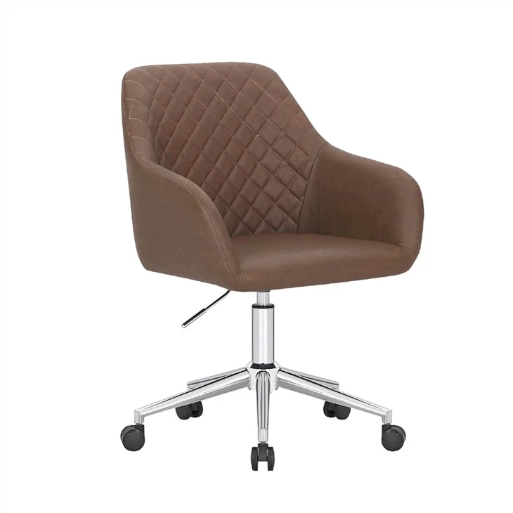 Chaise de loisirs avec structure en métal et roue en PU