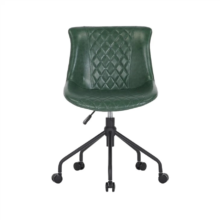 Chaise de bureau à domicile de style européen avec housse en PU