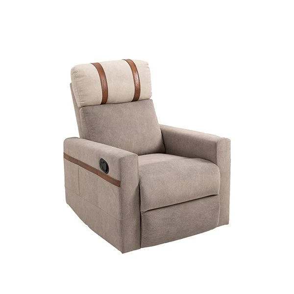 Canapé inclinable pivotant de massage en tissu de luxe