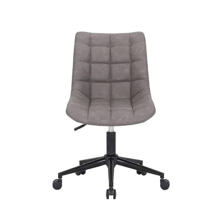 Chaise de bureau pivotante rembourrée