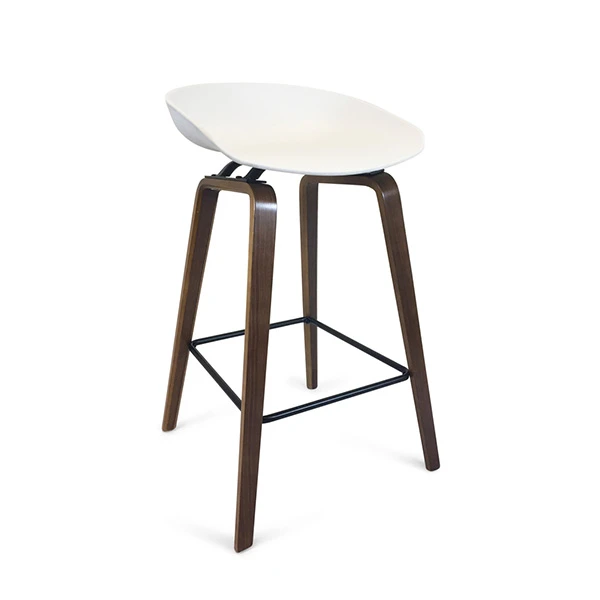 Tabourets de chaise de bar en plastique dur modernes
