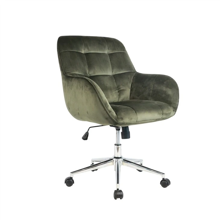 Chaise de bureau à domicile la plus confortable avec roulettes en nylon
