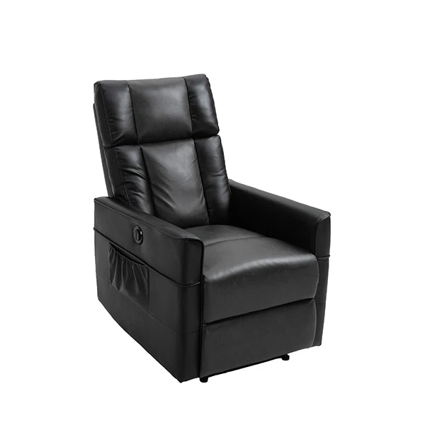 Fauteuil inclinable de canapé de salon en cuir PU