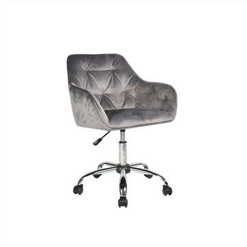 Chaise de loisirs tournante à hauteur réglable avec housse en tissu