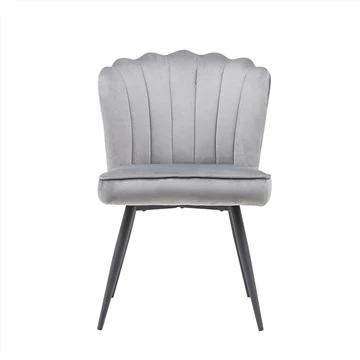 Chaise de loisirs avec housse en tissu velours