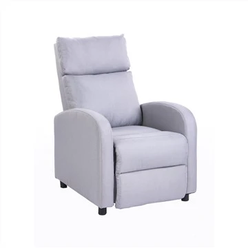 Canapé inclinable de cinéma maison en tissu
