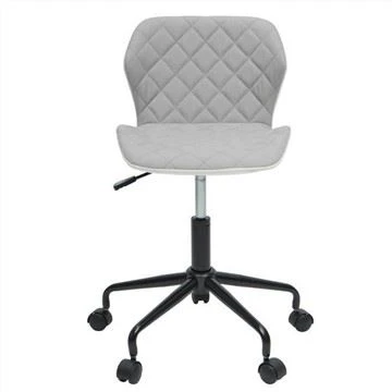 Chaise pivotante de loisirs de bureau à domicile, chaise en velours en tissu