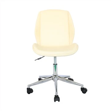 Chaise pivotante de bureau à domicile en cuir PU