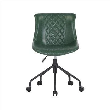 Chaise de bureau à domicile de style européen avec housse en PU