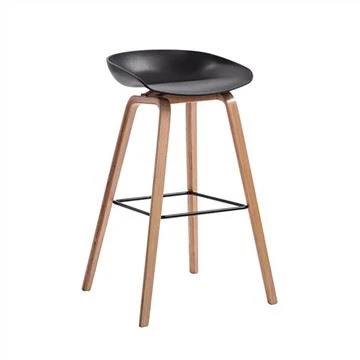 Chaise haute de luxe tabourets de bar en plastique