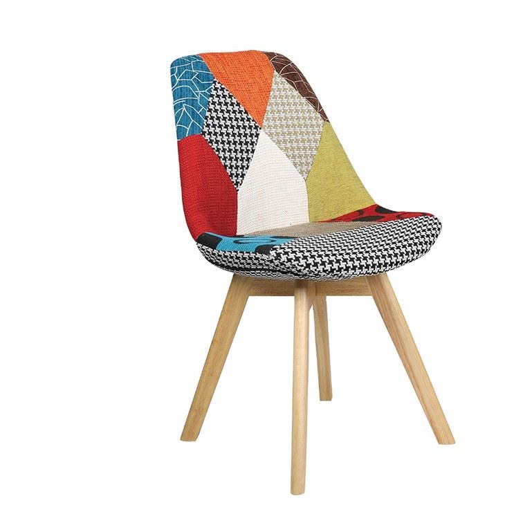 Meubles de chaise de salon de loisirs en tissu