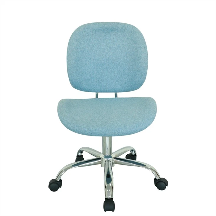 Chaise de bureau bleue réglable en hauteur de conception ergonomique