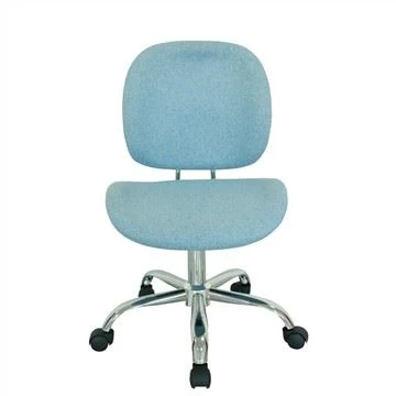 Chaise de bureau bleue réglable en hauteur de conception ergonomique