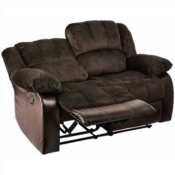 Canapé inclinable réglable en cuir PU en tissu