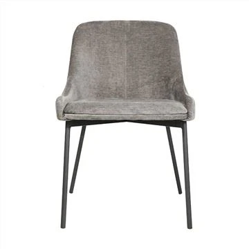 Chaise de salle à manger en tissu nouveau design à la mode