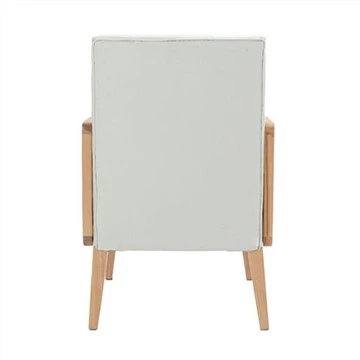 Fauteuil en rotin moderne du milieu du siècle