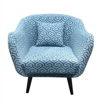 Fauteuil moderne en tissu