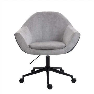 Chaises de lecture de loisirs de pivot de tissu simple de réception de bureau