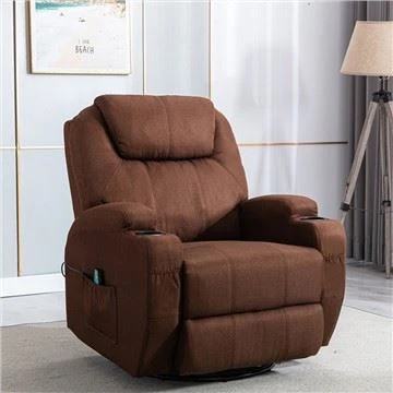 Canapé inclinable avec fonction de massage et de chauffage