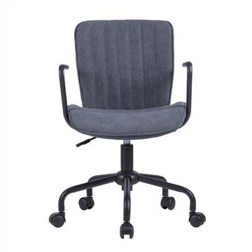 Chaise de bureau à domicile pivotante réglable rembourrée