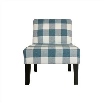 Chaise d'appoint de salon rembourrée
