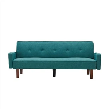 Canapé-lit futon capitonné et rembourré