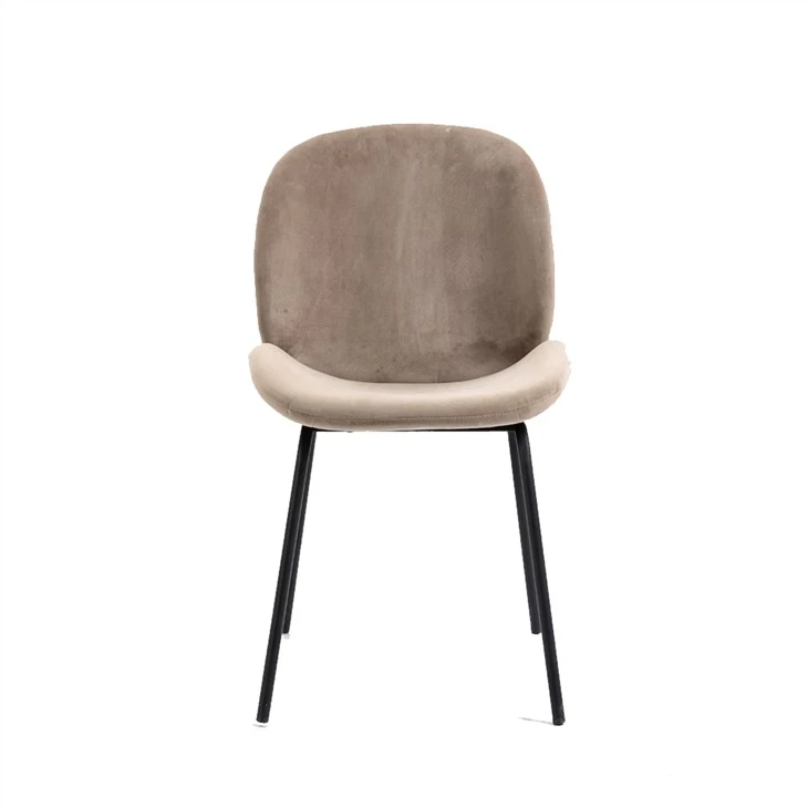 Chaise de travail rembourrée ergonomique pivotante à dossier incurvé
