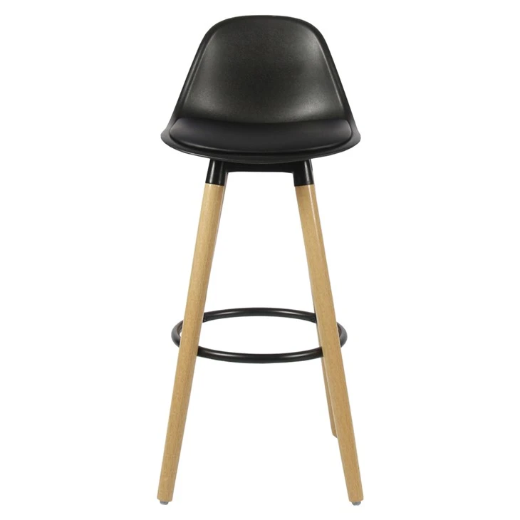 Tabouret de bar économique siège PP avec coussin