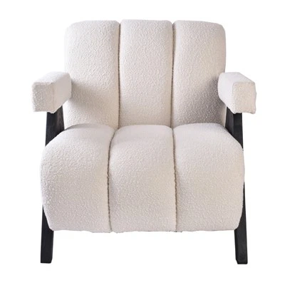 Partenaire nouveau design chaise de loisirs avec couverture de tissu en cachemire Islabella