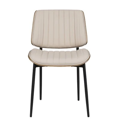 Chaise d'appoint rembourrée moderne